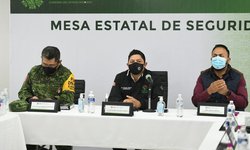 Encabeza el gobernador, Mesa de Seguridad en Matehuala