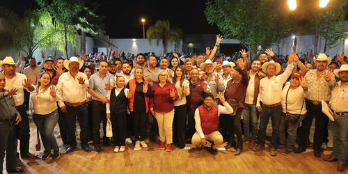 Rita Ozalia convoca desde Matehuala a redoblar esfuerzos para que la Transformación llegue a todos