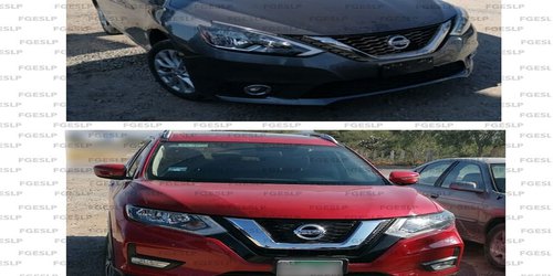 Aseguran en Cerritos dos vehículos con números de serie alterados