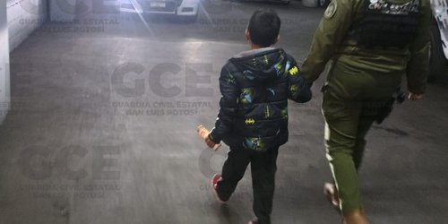 GCE resguarda a niño presuntamente víctima de maltrato infantil en la capital