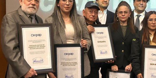Reconoce Cegaip a la Oficialía Mayor de Estado por alto cumplimiento en transparencia