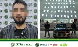 Detienen a objetivo criminal que robó local de teléfonos celulares