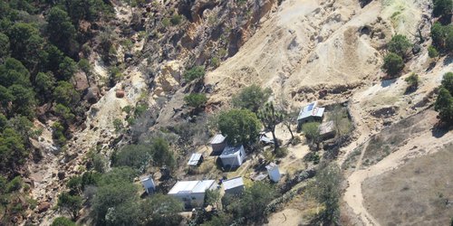 Policía Estatal Sedena realizan barrido aéreos en el municipio de Guadalcázar