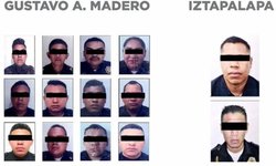 Fiscalía de CDMX detiene a 14 policías por extorsión y robo en dos alcaldías