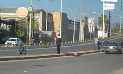 Mujer atropellada en el bulevar CJB y Gama