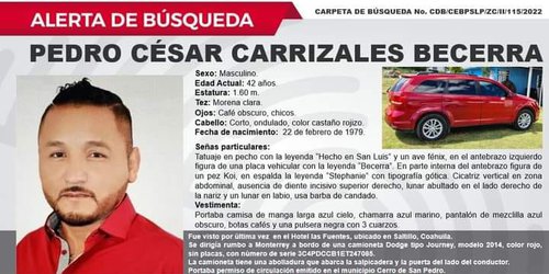 Reportan desaparecido a Pedro Carrizales, el Mijis