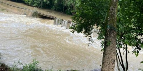 Ante creciente del río, Protección Civil de El Naranjo pide precaución