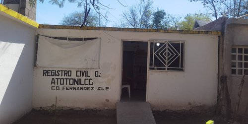 Con apoyo de ciudadanía, construirán nuevas oficinas para el Registro Civil en Atotonilco