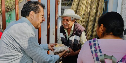Oscar Bautista Villegas encabeza intensa jornada de trabajo y asistencia social el fin de semana