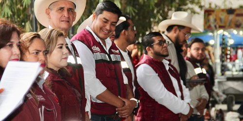 Morena se moviliza en las cuatro regiones de SLP en defensa de la soberanía nacional