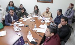 Comisión del agua se reúne con delegado de SEDATU y titulares de organismos de agua por programa de vivienda