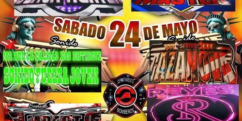Batalla de Sonideros en El Refugio a beneficio de los bomberos de Ciudad Fernández