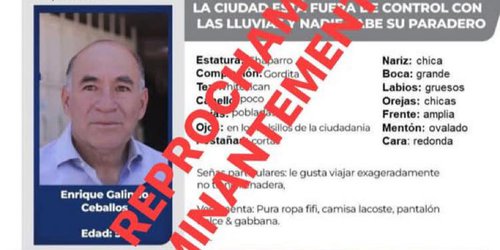 Voz y Dignidad por los Nuestros condena parodia de ficha de búsqueda usada contra edil capitalino