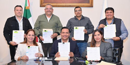 Firman convenios para modernizar y digitalizar el Registro Civil en municipios de la ZM