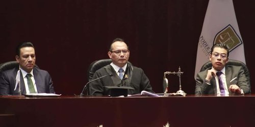 Magistrado Presidente rinde informe y resalta transformación histórica del Poder Judicial