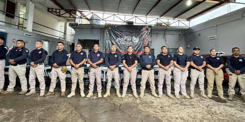 Autoridades de Tamasopo conmemoran el Día del Policía