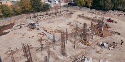 Avanza la construcción de la alberca olímpica en el Centro Deportivo 21 de Marzo
