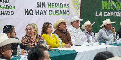 Destacan coordinación  insterinstitucional para prevenir en gusano barrenador en la Zona Media