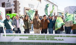 Ricardo Gallardo lleva mejoras urbanas y certidumbre patrimonial a Cedral