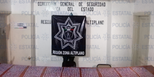 Decomisan más de dos mil dosis de cristal y marihuana en Matehuala