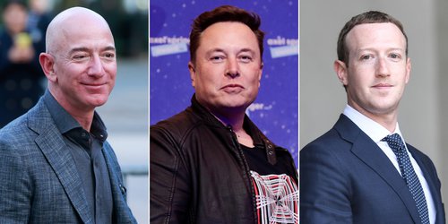 Los amigos de Trump, los más perjudicados en Wall Street: Elon Musk, Jeff Bezos y Zuckerberg pierden casi 40.000 millones de dólares