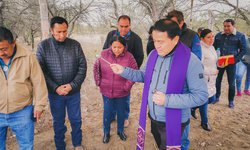 Bendicen instalaciones del nuevo panteón Valle de Santa Elena