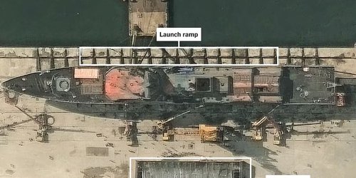 La “botadura lateral” que condenó al nuevo destructor de Corea del Norte y enfureció a Kim Jong-un
