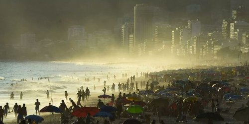 Río de Janeiro bate el récord de calor en una década: 44 grados y sin tregua a la vista