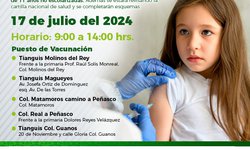 Inicia Sector Salud campaña intensiva de vacunación VPH