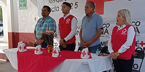 Cruz Roja inicia colecta anual 2025 en Rioverde
