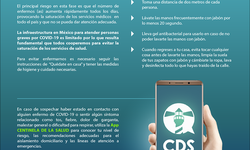 Conoce si eres sospechoso de COVID-19, en tu casa y desde un click de tu celular