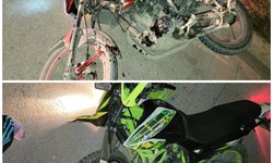 Chocaron conductores de motocicletas en Puente del Carmen, y no llegan a acuerdo