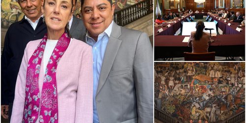 Ricardo Gallardo y Claudia Sheinbaum avanzan en Federalización de los Servicios de Salud en SLP