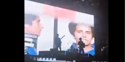 Fiscalía de Jalisco abre investigación, proyectan imágenes de líder criminal durante concierto.