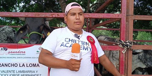 Joven ganadero del Agarroso impulsa cría de ganado sardo con registro y producción lechera