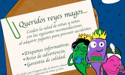 Este Día de Reyes regala juguetes seguros y evita riesgos a la salud de niñas y niños