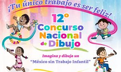 DIF Estatal convoca al concurso de dibujo Un México sin trabajo infantil