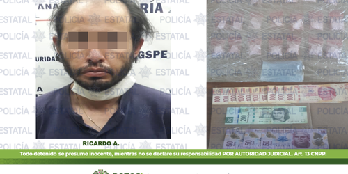 Detienen a siete personas por posesión de droga