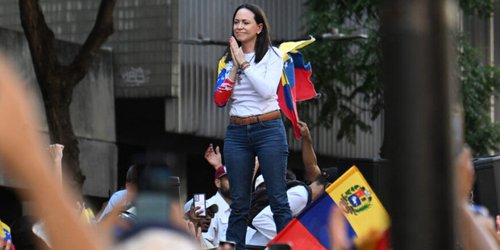 Durante manifestaciones detienen a María Corina  Machado, lider de la oposición en Venezuela