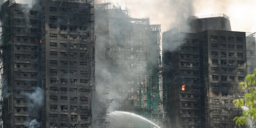 México expresa condolencias por incendio en Hong Kong; no hay connacionales afectados