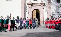 El Congreso del Estado realizó acto cívico por Día de la Bandera