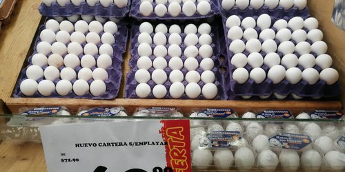 Alcanza 70 pesos el kilo de huevo en plena cuarentena