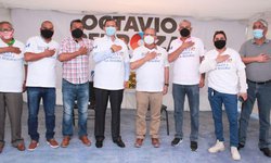 Maestros del SNTE y líderes magisteriales se suman a Octavio