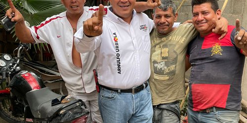 Arnulfo Urbiola recorre El Nogalito, Paso de los Herreros, La misión, El Garambullo y San Rafael