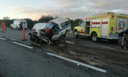 Mueren 3 personas en choque sobre la carretera 70