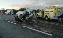 Mueren 3 personas en choque sobre la carretera 70