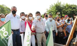Arranca Gobernador Ricardo Gallardo obras prioritarias en Huasteca Sur