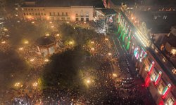Ante 15 mil personas Ricardo Gallardo da el Grito de Independencia