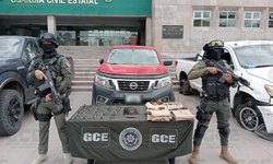 Aseguran vehículos abandonados con "poncha llantas" en Guadalcázar