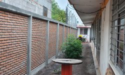 Ya tiene barda perimetral telesecundaria Gabriel Martinez